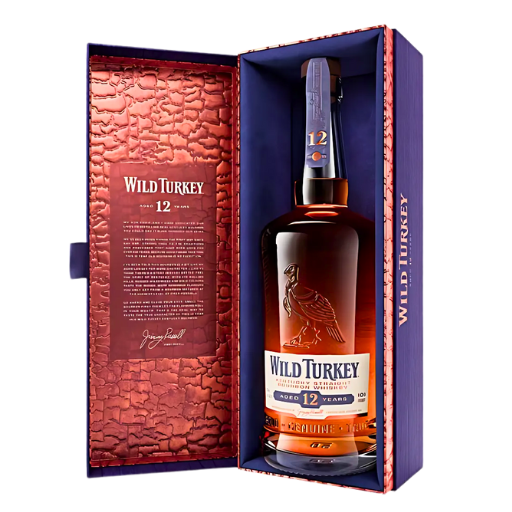 Wild Turkey 12 Year Old Bourbon Whiskey 70cl