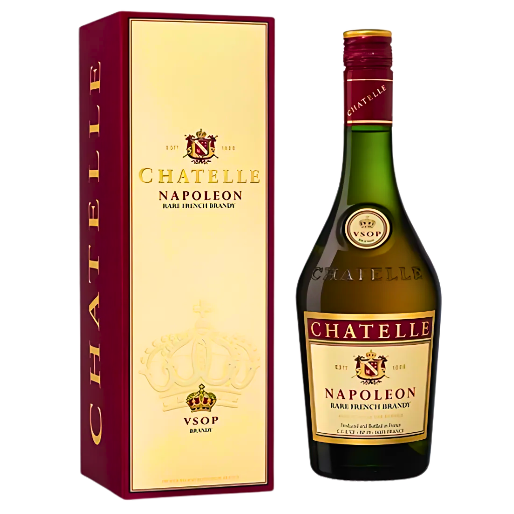 Chatelle Napoleon VSOP Brandy (1 Litre) with Box