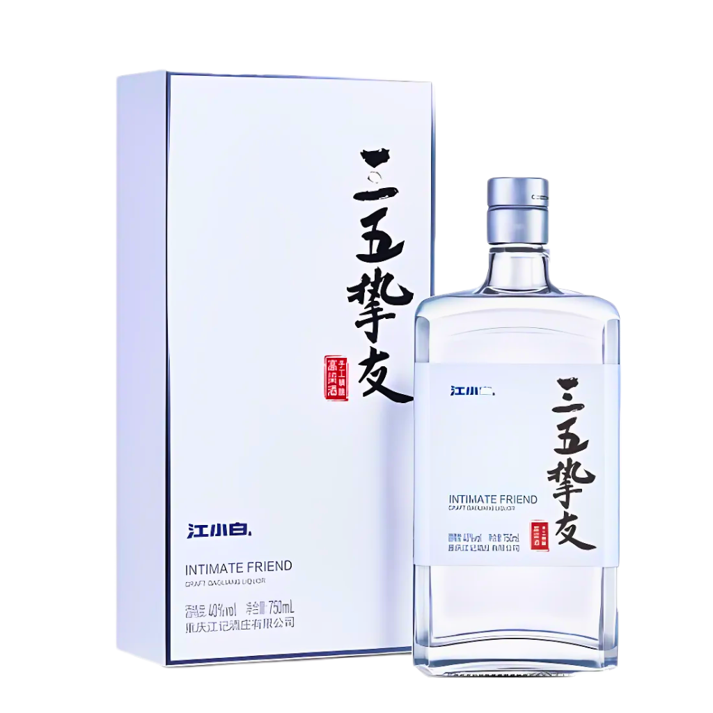 JIANGXIAOBAI 江小白 (Intimate Friend) 三五挈友 Craft Gaoliang Liquor 手工精釀高梁酒 75cl