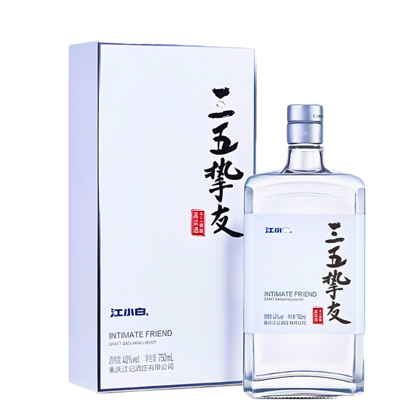 JIANGXIAOBAI 江小白 (Intimate Friend) 三五挈友 Craft Gaoliang Liquor 手工精釀高梁酒 75cl
