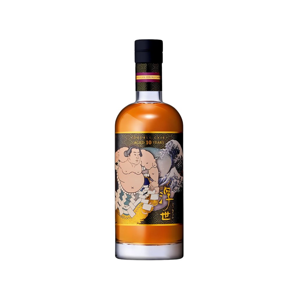 Kumesen Syuzo 久米仙酒造 - Ukiyo Whiskey 10 Years Double Cask Ukiyo-e Limited Edition (橫綱)